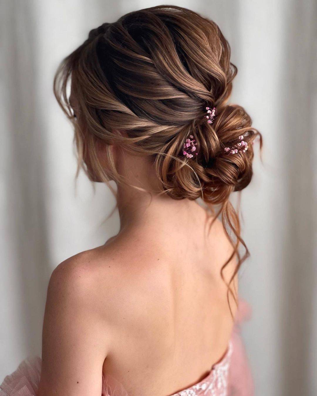 Voluminous Bun With Decorative Pins — Classy Bun and Bang