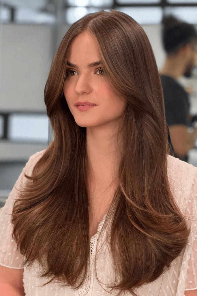 Mid-Back Dark Blonde With Layers, Wavy — Classy Butterfly Hair