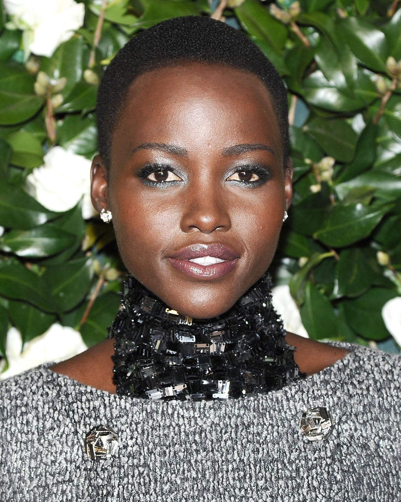 Buzz Cut With Sequin Collar Necklace Buzz Cut With Sequin Collar Necklace — Classy Buzz Cut