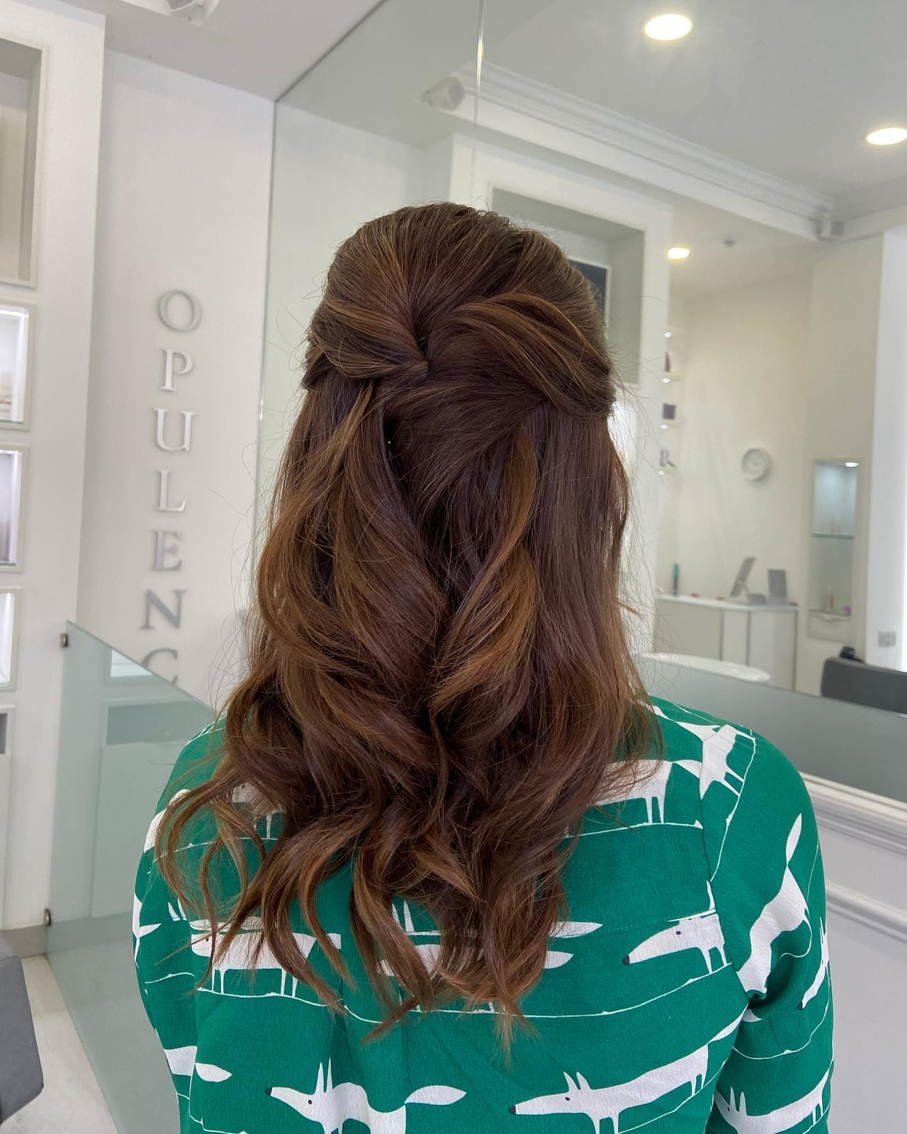 Mid-Back Half-Up With Twisted Sections — Classy Casual Hairstyles