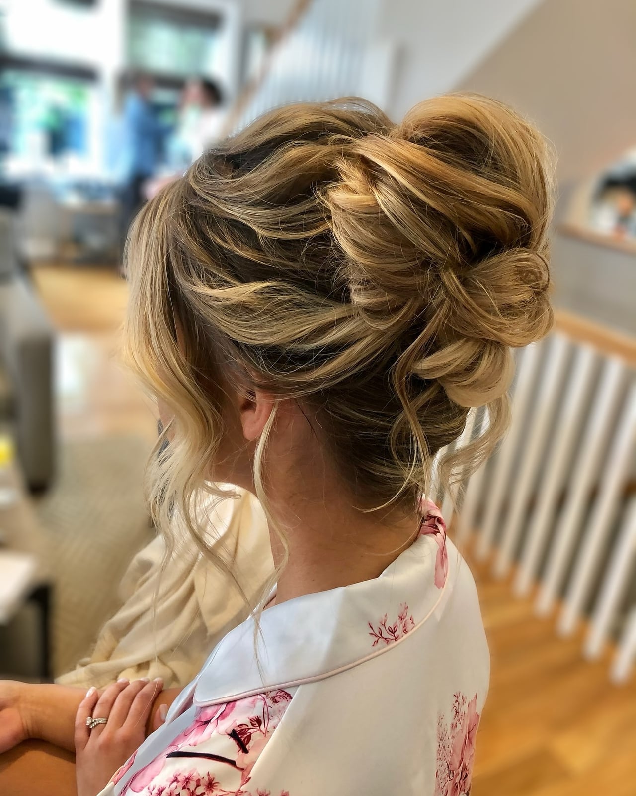 Long Wavy Textured Updo — Classy Casual Hairstyles