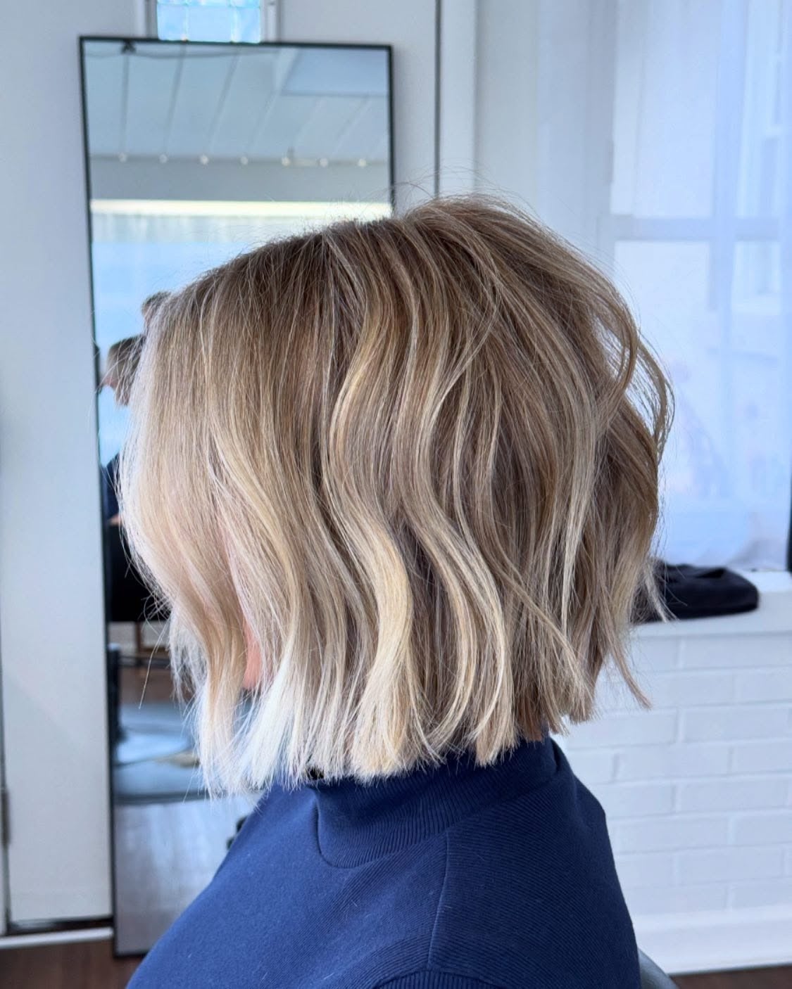 Angled Bob in Ash Blonde — Classy Choppy Bob Haircuts
