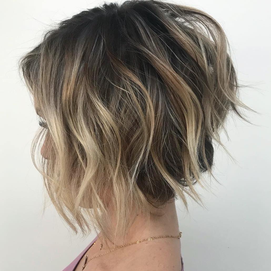 Collarbone Bob With Choppy Ends — Classy Choppy Bob Haircuts