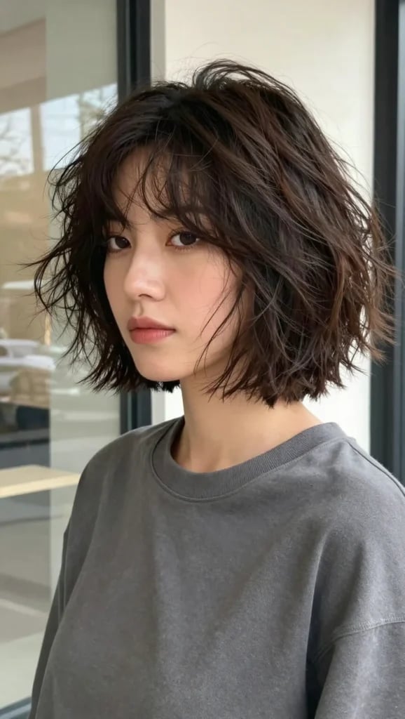 Choppy Bob With Wispy Bangs — Classy Choppy Bob Haircuts