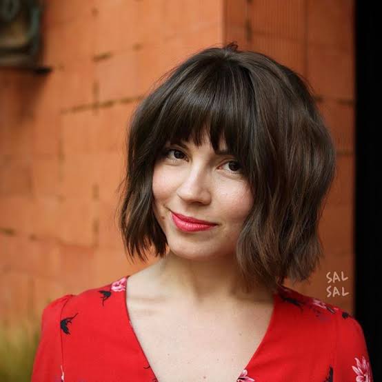 Medium Brown Bob With Soft Layers — Classy Choppy Bob Haircuts