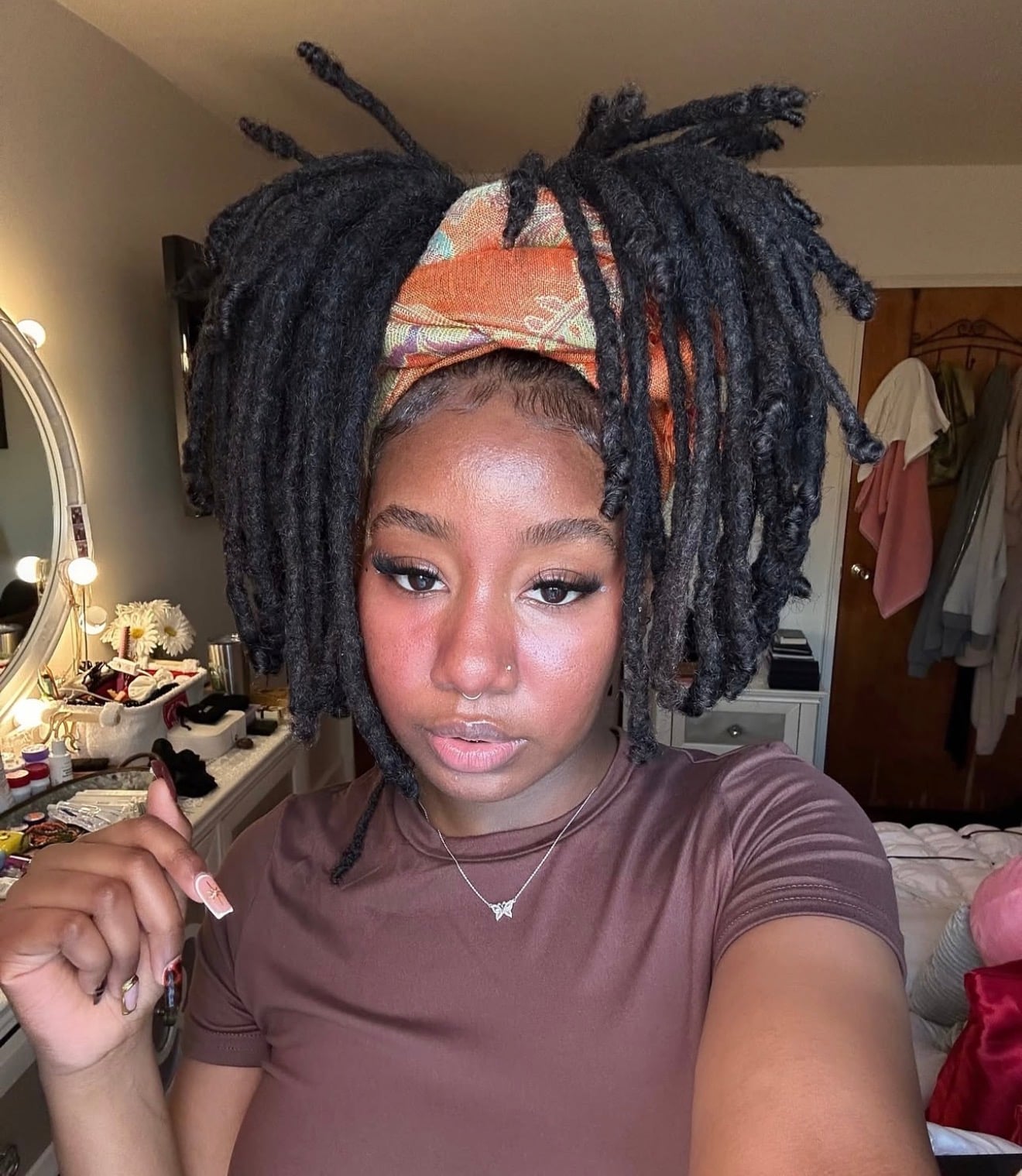 Natural Black Shoulder Length Locs Natural Black Shoulder Length Locs — Classy Color Locs
