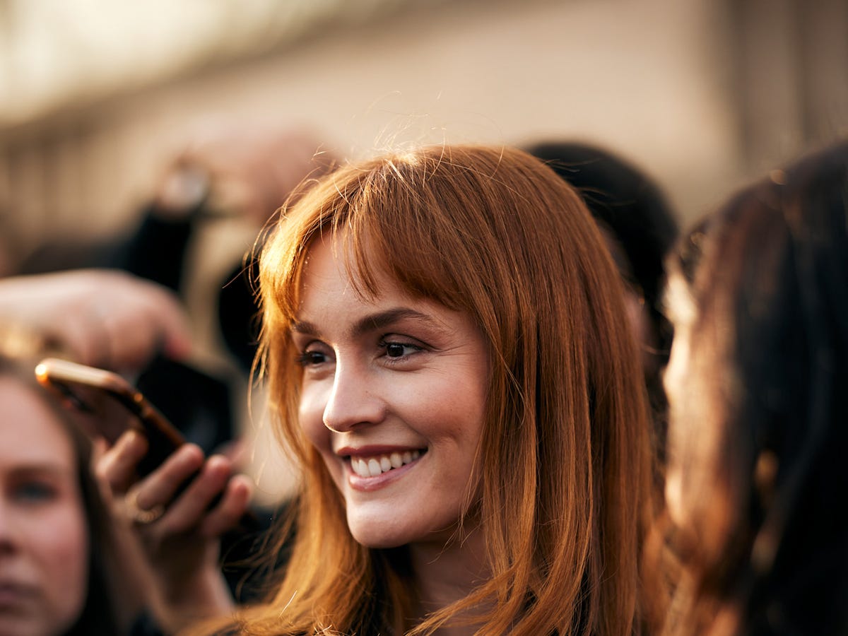 Shoulder Length Lob With Soft Copper — Classy Copper Hair Color