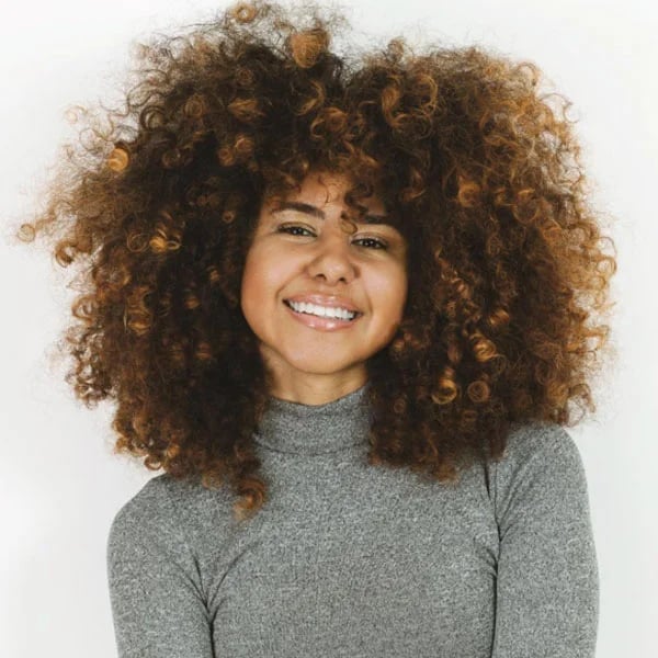 Mid-Back Curls With Honey Blonde, Layers Mid-Back Curls With Honey Blonde, Layers — Classy Curly Highlights