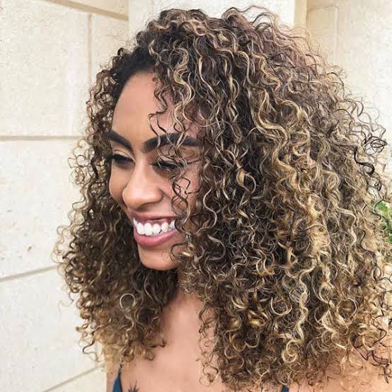 Dark Brown Shoulder Length With Honey Highlights Dark Brown Shoulder Length With Honey Highlights — Classy Curly Highlights
