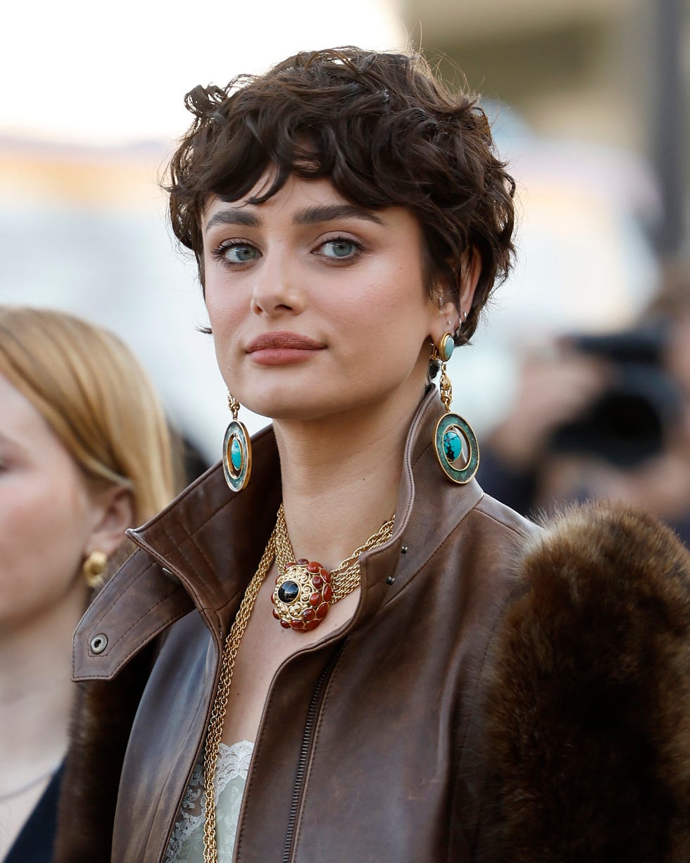 Shaggy Dark Brown Pixie Chin Length Shaggy Dark Brown Pixie Chin Length — Classy Curly Pixies