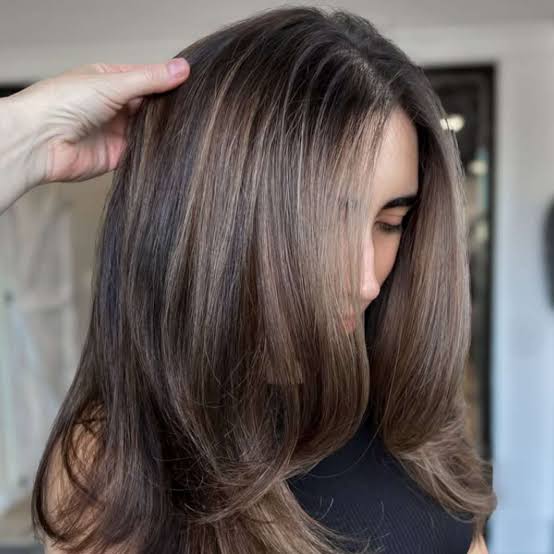 Mid-Back Dark Brown Seamless Caramel Balayage Mid-Back Dark Brown Seamless Caramel Balayage — Classy Dark Brown Hair with Caramel