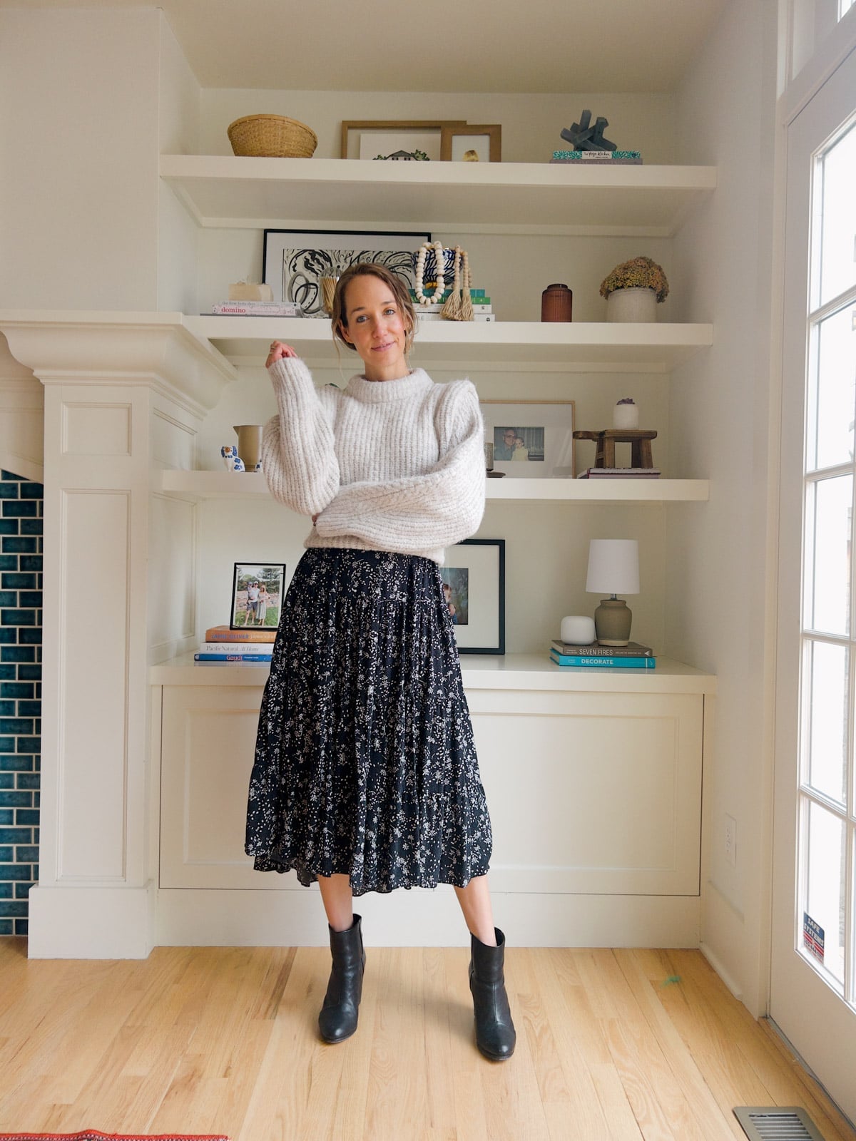 How to Wear a Sweater Over a Dress Classy Dress with Cardigan