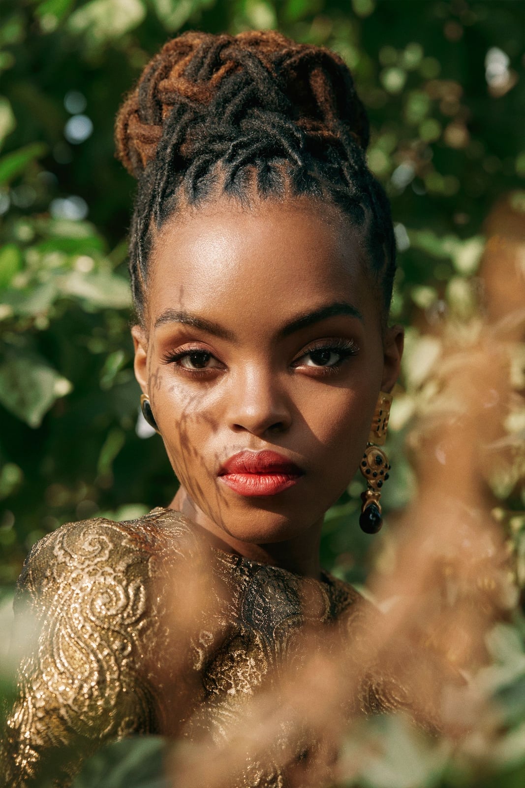 Dark Brown Locs With Lighter Brown Highlights — Classy Dyed Locs