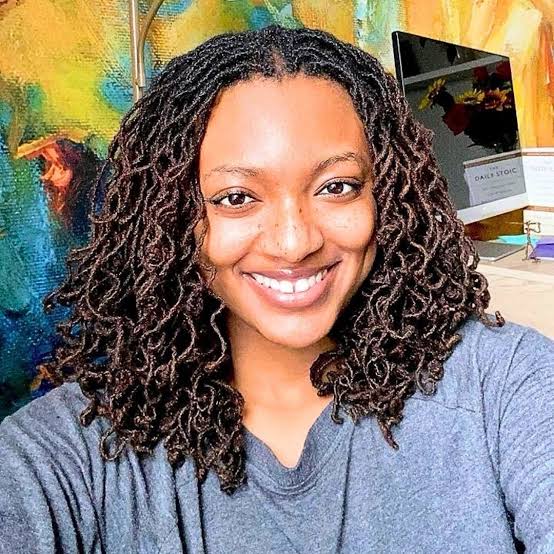 Collarbone Locs With Subtle Light Brown Dimension — Classy Dyed Locs