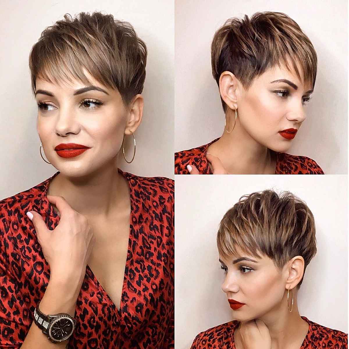 Edgy Spiky Platinum Pixie With Choppy Bangs Edgy Spiky Platinum Pixie With Choppy Bangs — Classy Edgy Pixie