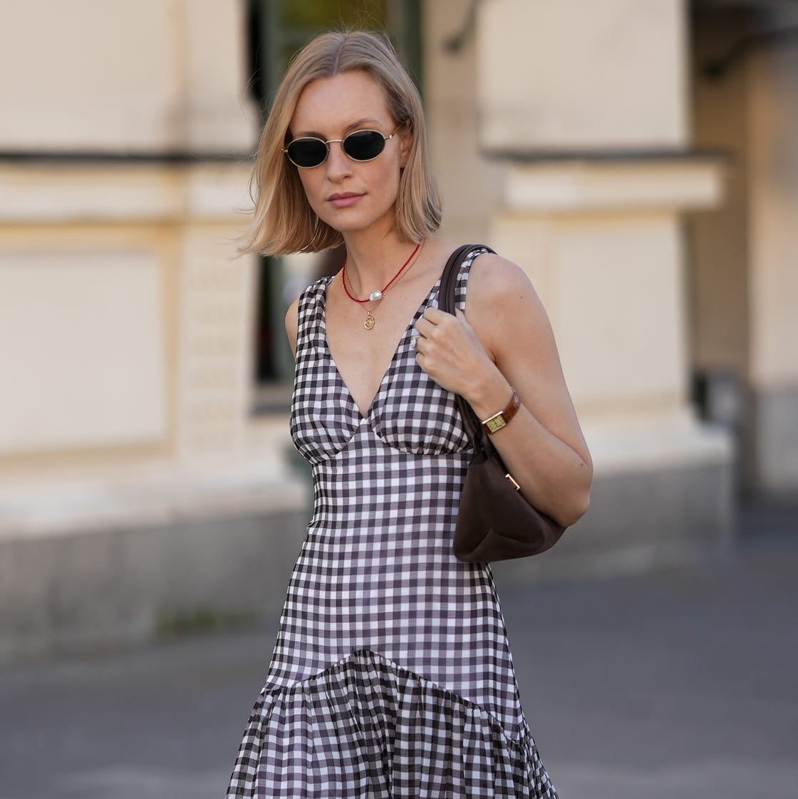 Black and White Gingham Maxi Dress Black and White Gingham Maxi Dress — Classy Gingham Dress