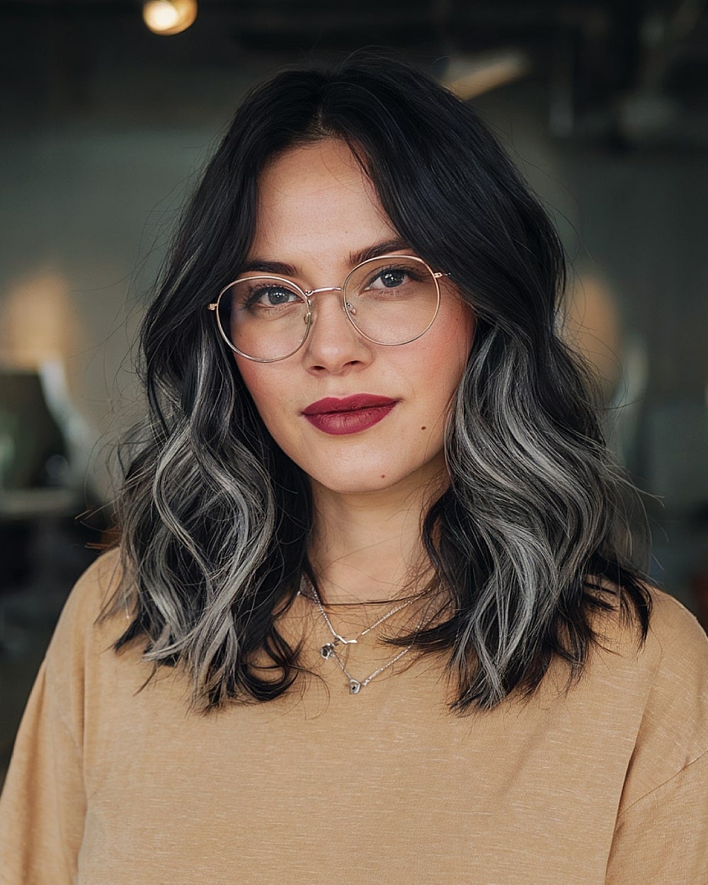 52 Stunning Ways To Do Grey Blending for Dark Hair