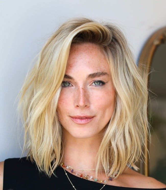 Modern Blonde Shag With Choppy Layers — Classy Hair Trends for Women
