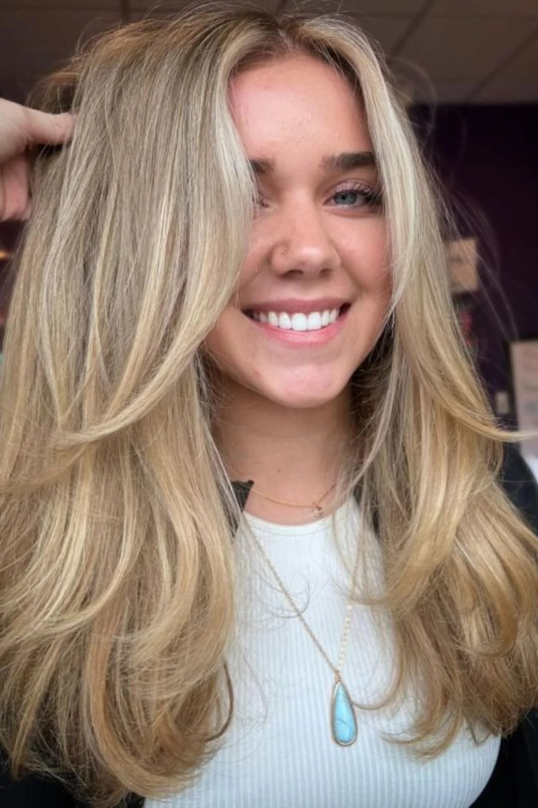 Thick Wavy Dark Brown Manageable Layers Thick Wavy Dark Brown Manageable Layers — Classy Haircuts for Long Hair