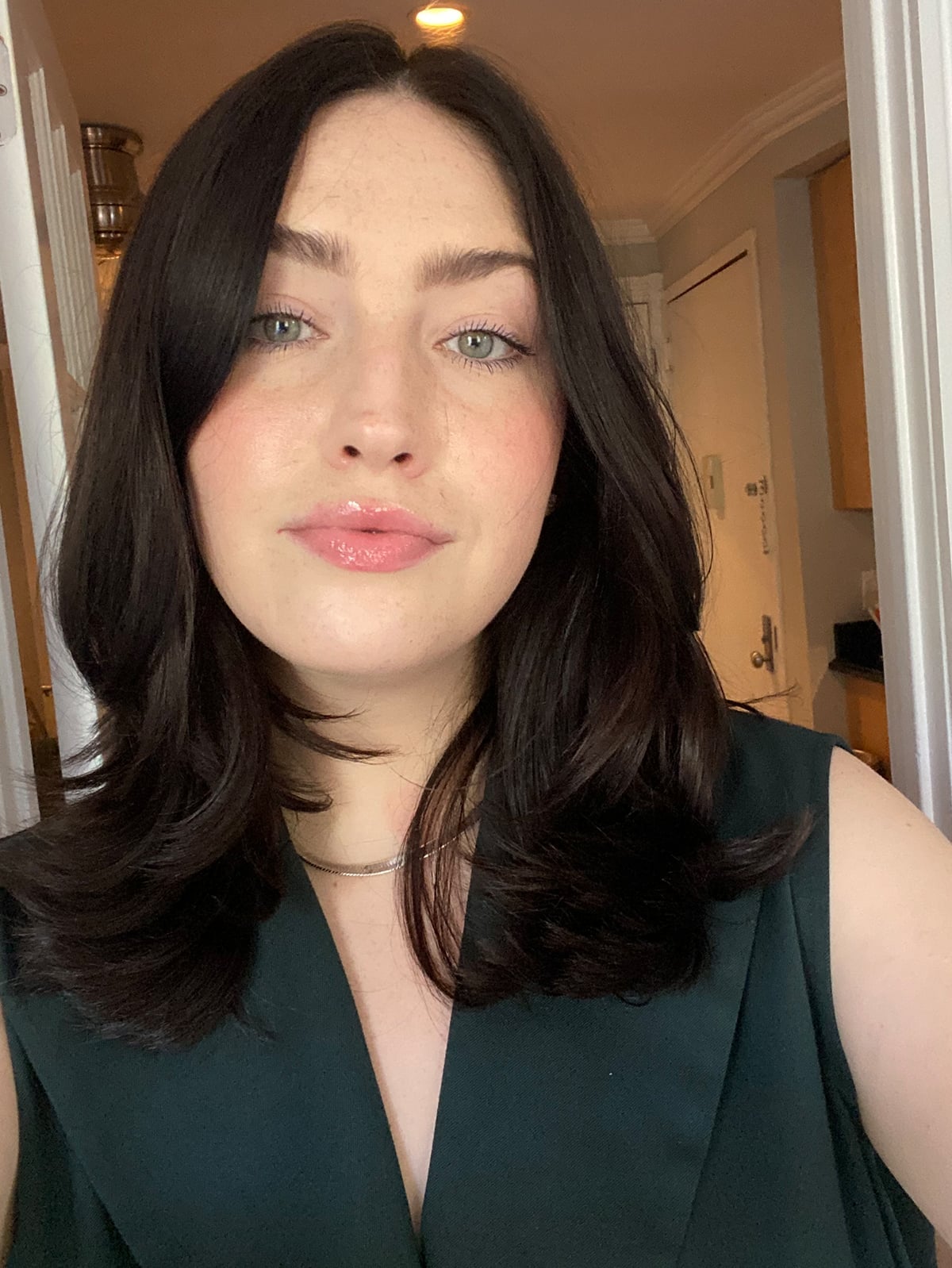 Collarbone Length With Soft Face-Framing Layers Collarbone Length With Soft Face-Framing Layers — Classy Haircuts for Thick Hair