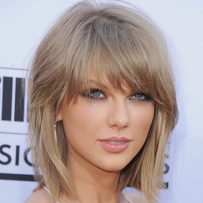 Collarbone Layered Bob With Curtain Bangs Collarbone Layered Bob With Curtain Bangs — Classy Haircuts for Thick Hair