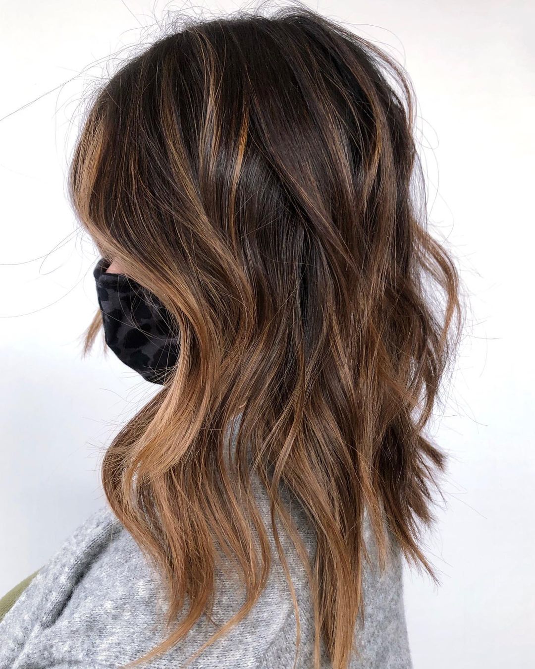 Mid-Back Length With Balayage Highlights Mid-Back Length With Balayage Highlights — Classy Haircuts for Thick Hair