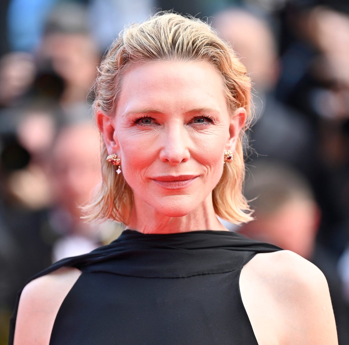 Short Ash Blonde With Side-Swept Bangs — Classy Hairstyles for Women over 50