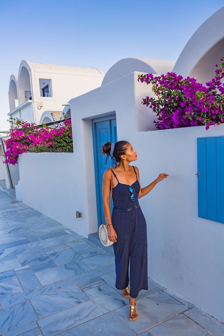 Polka Dot Jumpsuit for Summer Vacation Polka Dot Jumpsuit for Summer Vacation — Classy Hot Weather Outfits