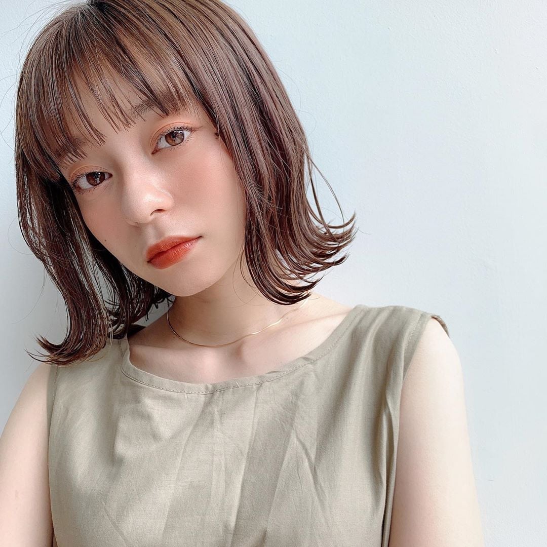 Chin Length Bob With Smooth Blowout Chin Length Bob With Smooth Blowout — Classy Japanese Hairstyles
