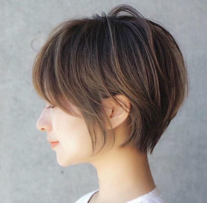 Short Pixie With Textured Bangs Short Pixie With Textured Bangs — Classy Japanese Hairstyles