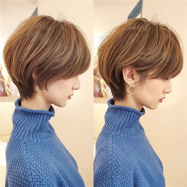 Short Bob With Textured Layers Short Bob With Textured Layers — Classy Japanese Hairstyles