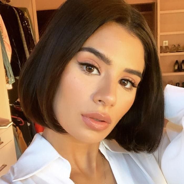Sleek Chin Length Blunt Bob With Side Part — Classy Latina Hairstyles