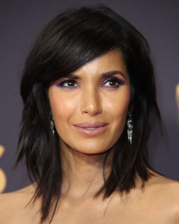 Dark Brown Layered Lob With Side-Swept Bangs Dark Brown Layered Lob With Side-Swept Bangs — Classy Layered Haircuts for Medium Hair