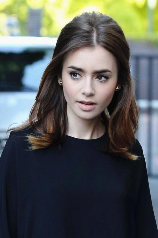 Shoulder Length Layers With Curtain Bangs Shoulder Length Layers With Curtain Bangs — Classy Lengths Haircut