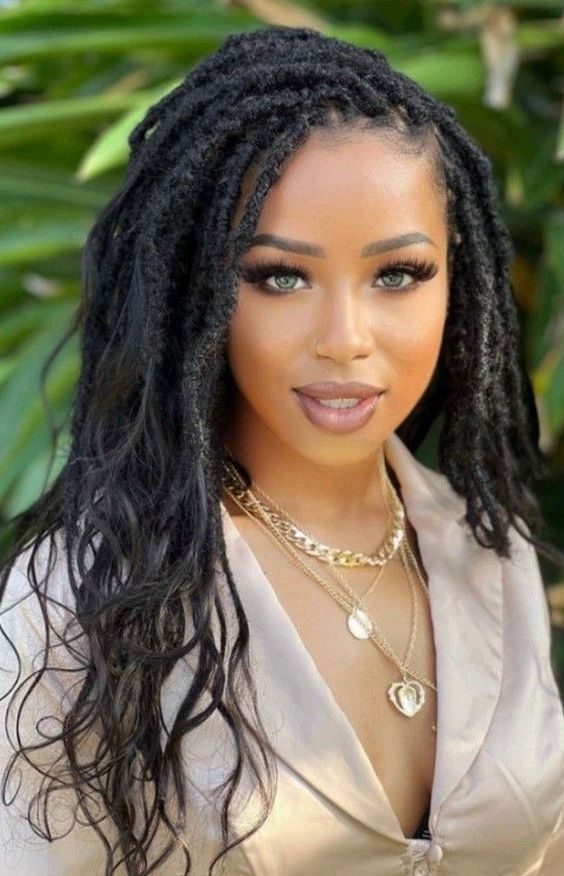 Two Space Buns With Braids And Beads Two Space Buns With Braids And Beads — Classy Locs Hair