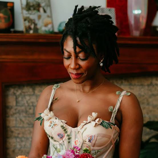 Bridal Updo With Face-Framing Tendrils Bridal Updo With Face-Framing Tendrils — Classy Locs Hair