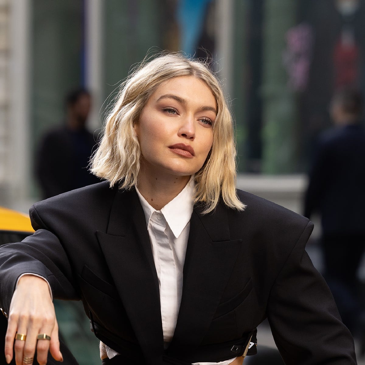Blonde Balayage Bob With Loose Waves Blonde Balayage Bob With Loose Waves — Classy Long Bob