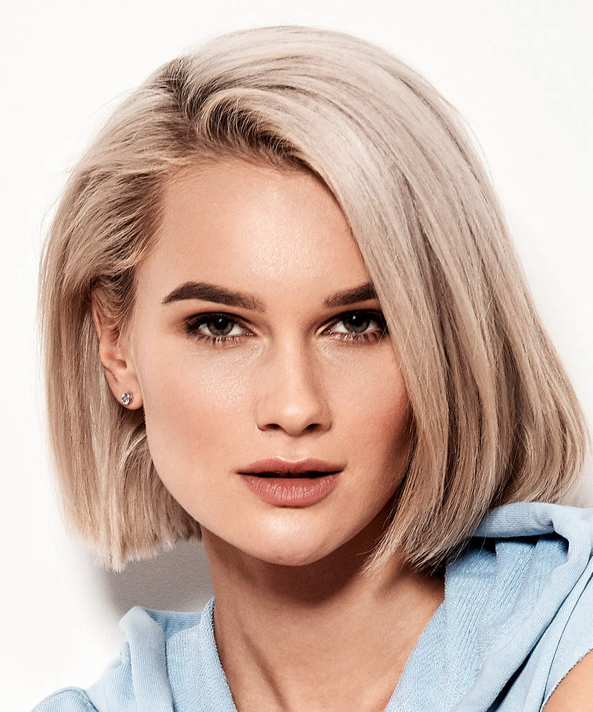 Classic Chin Bob With Tucked Ends Classic Chin Bob With Tucked Ends — Classy Long Bob
