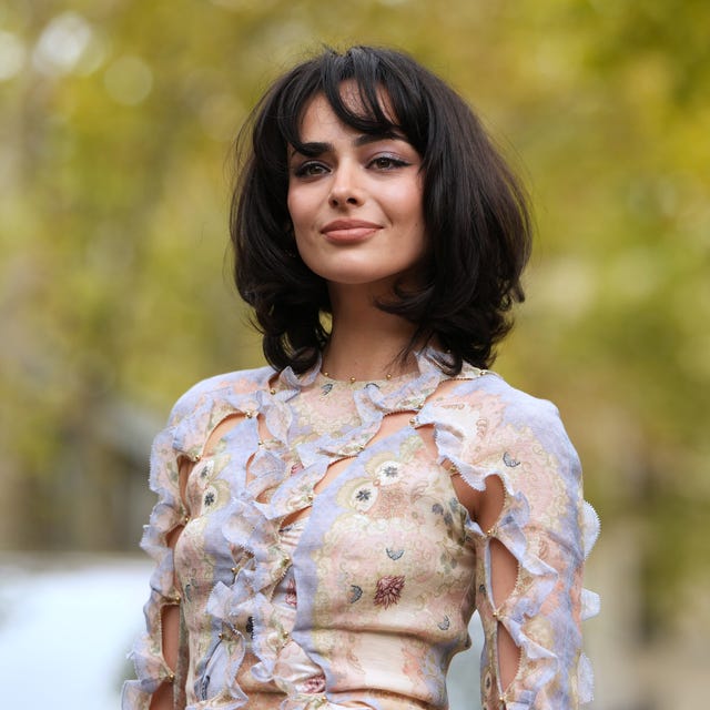 Textured Lob With Soft Curtain Bangs Textured Lob With Soft Curtain Bangs — Classy Long Bob