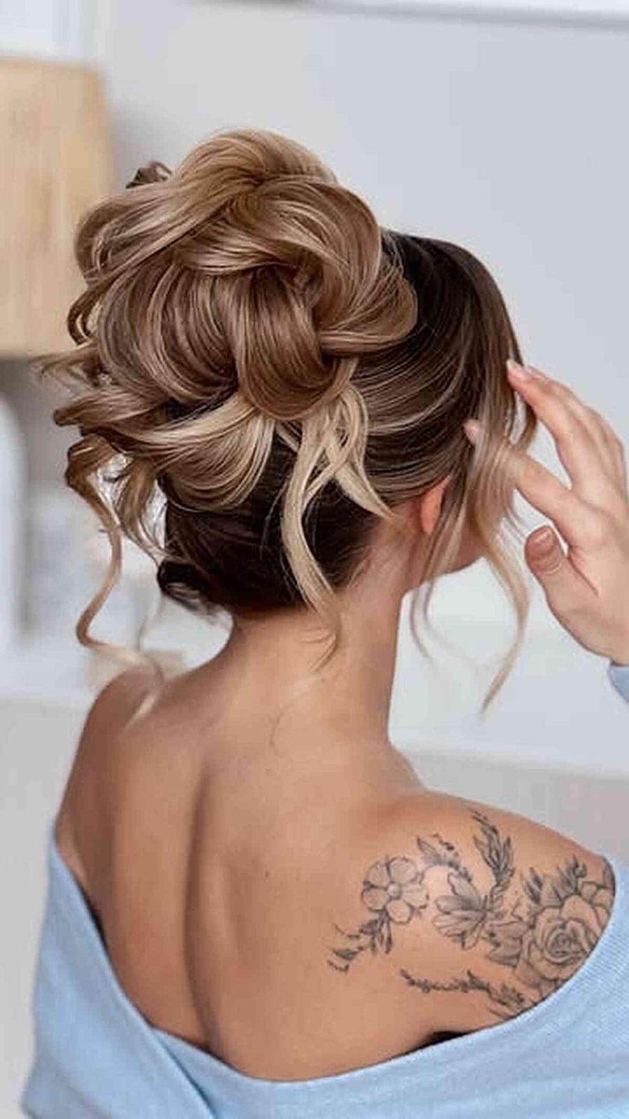 Ash Blonde Twisted Loose Updo Ash Blonde Twisted Loose Updo — Classy Loose Updo