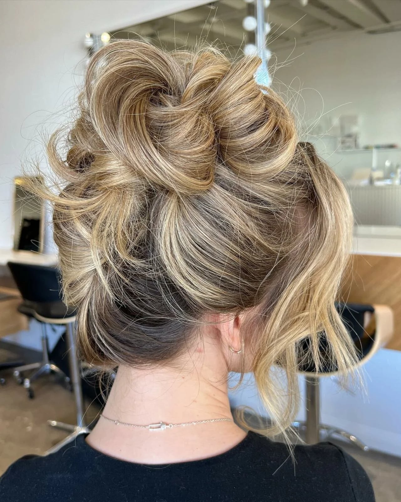Ash Blonde Voluminous Twisted Updo, Long Ash Blonde Voluminous Twisted Updo, Long — Classy Loose Updo