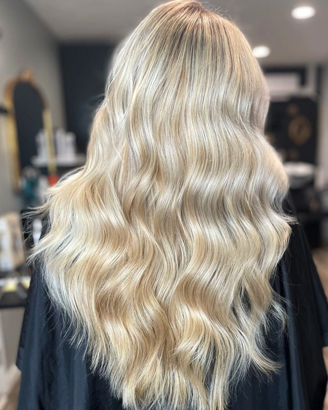 Mid-Back Cool Ash Blonde With Dimension Mid-Back Cool Ash Blonde With Dimension — Classy Lowlights for Blondes
