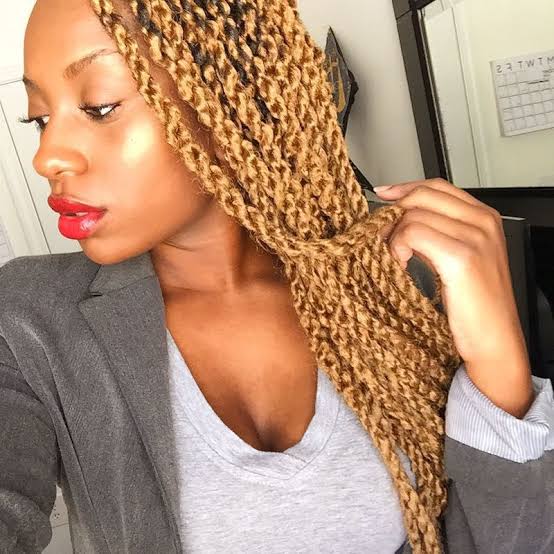 Shoulder-Length Black Wavy Twists Shoulder-Length Black Wavy Twists — Classy Marley Twists Hairstyles