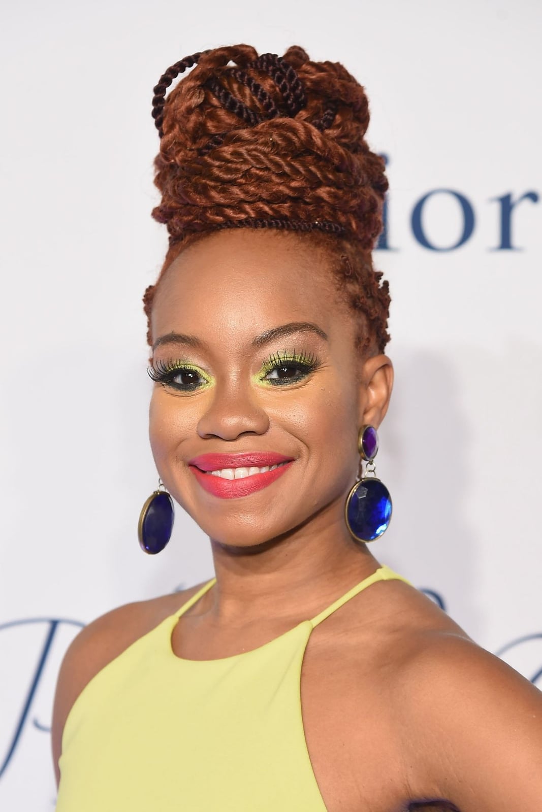 Glossy Mid-Back Twists With Curly Ends and Black With Brown Undertones Glossy Mid-Back Twists With Curly Ends and Black With Brown Undertones — Classy Marley Twists Hairstyles