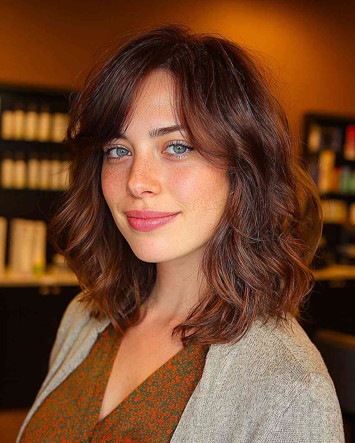 Shoulder Length Blunt Cut — Classy Medium Length Haircuts