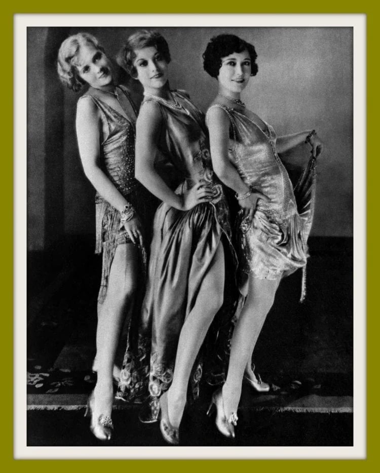 Fringed Flapper Dresses with Beading and Heeled Sandals — Classy Movies Dresses