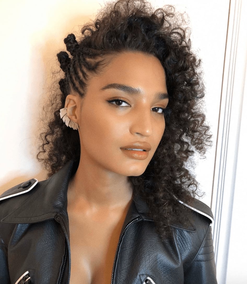 Shoulder-Length Twists With Intricate Braids Shoulder-Length Twists With Intricate Braids — Classy Natural Hair Twists