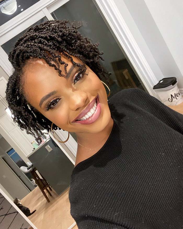 Shoulder-Length Two Strand Twists Side Part Shoulder-Length Two Strand Twists Side Part — Classy Natural Hair Twists