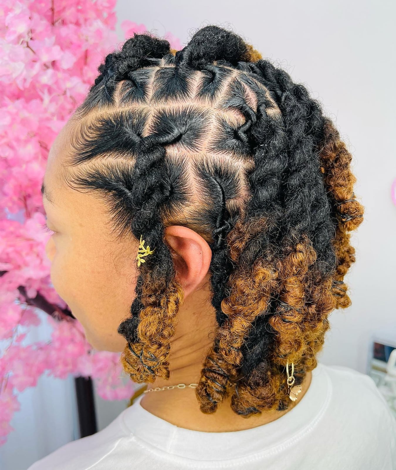 Collarbone Twisted Locs With Ombre Collarbone Twisted Locs With Ombre — Classy Natural Hair Twists