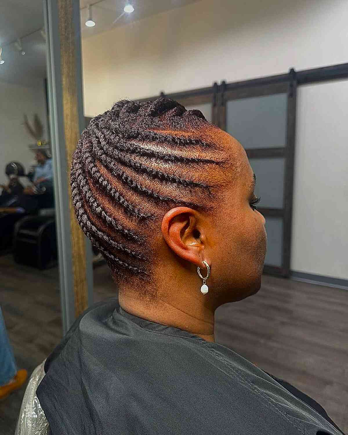 Short Ear Length Flat Twists — Classy Natural Twists